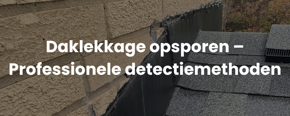 Daklekkage opsporen - Professionele detectiemethoden Daklekkage opsporen - Professionele detectiemethoden