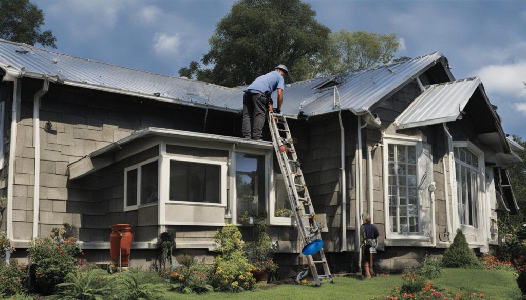 Professionele hulp bij daklekkage zinken dak in Nederland