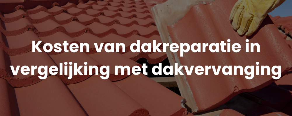 Kosten van dakreparatie in vergelijking met dakvervanging