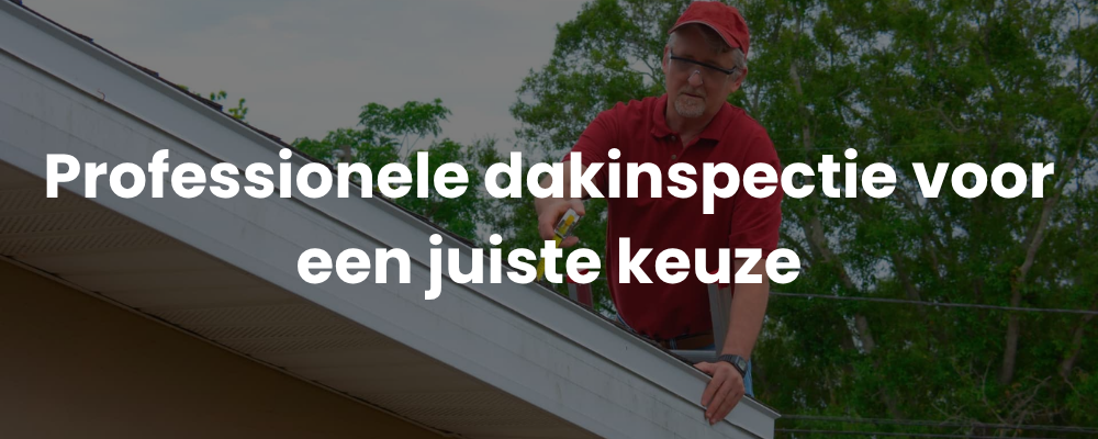 Professionele dakinspectie voor een juiste keuze