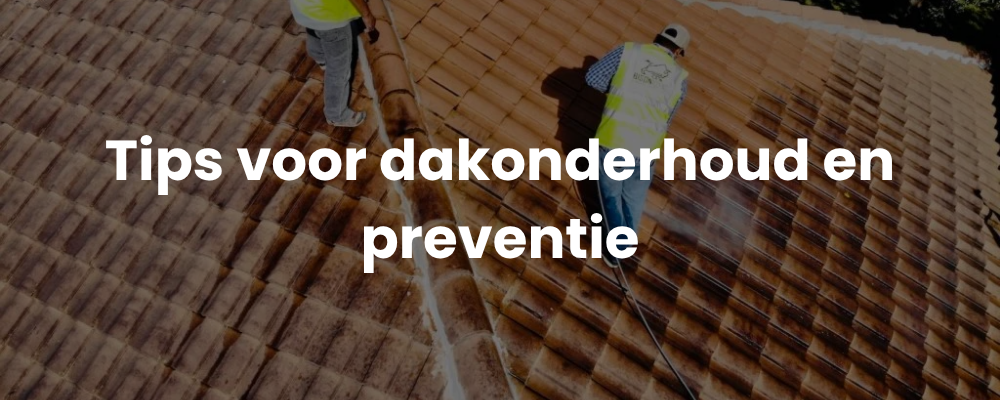 Tips voor dakonderhoud en preventie