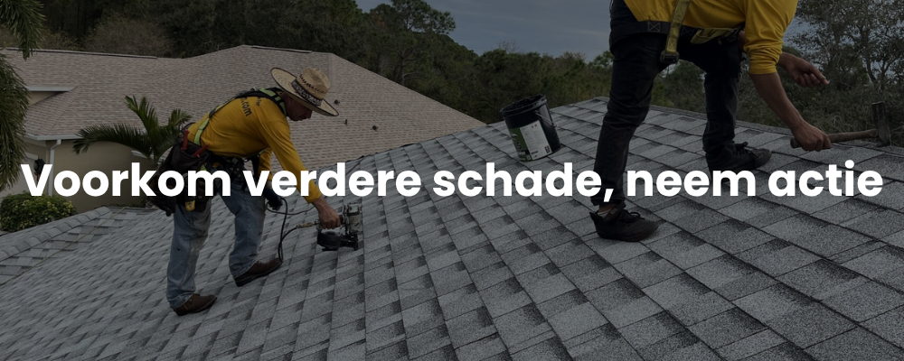 Voorkom verdere schade, neem actie