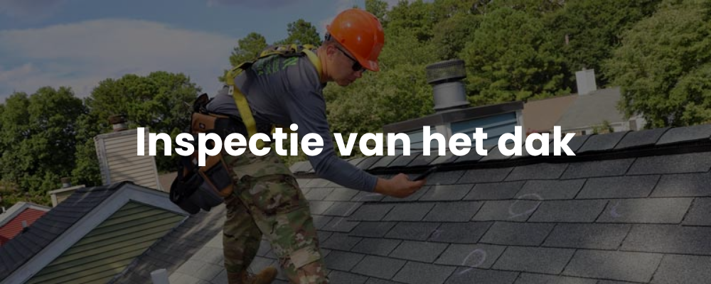 Inspectie van het dak