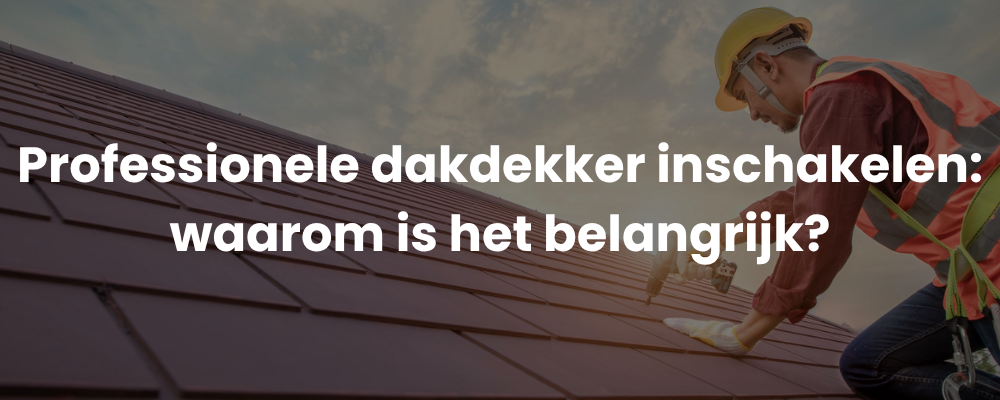 Professionele dakdekker inschakelen: waarom is het belangrijk? Professionele dakdekker inschakelen: waarom is het belangrijk?