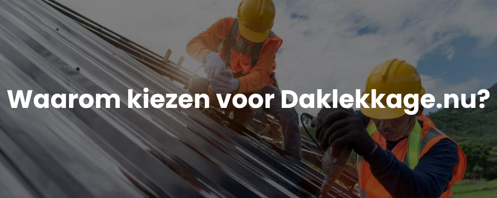 Waarom kiezen voor Daklekkage.nu? Waarom kiezen voor Daklekkage.nu?