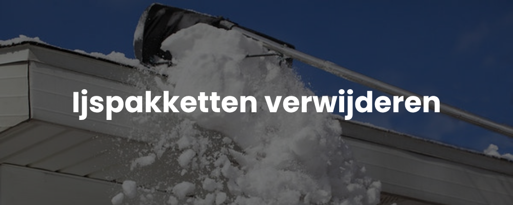 Ijspakketten verwijderen