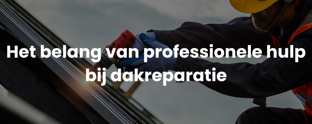Het belang van professionele hulp bij dakreparatie