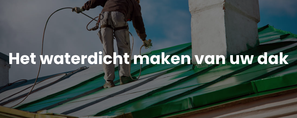Het waterdicht maken van uw dak Het waterdicht maken van uw dak
