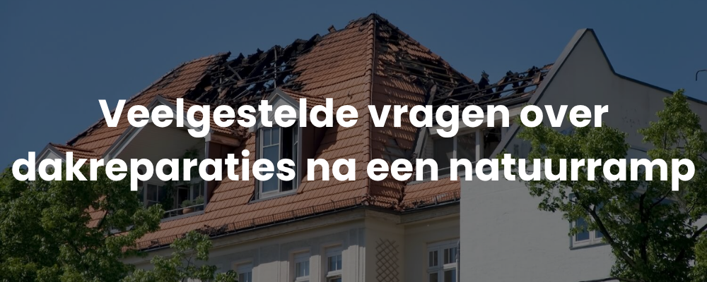 Veelgestelde vragen over dakreparaties na een natuurramp Veelgestelde vragen over dakreparaties na een natuurramp