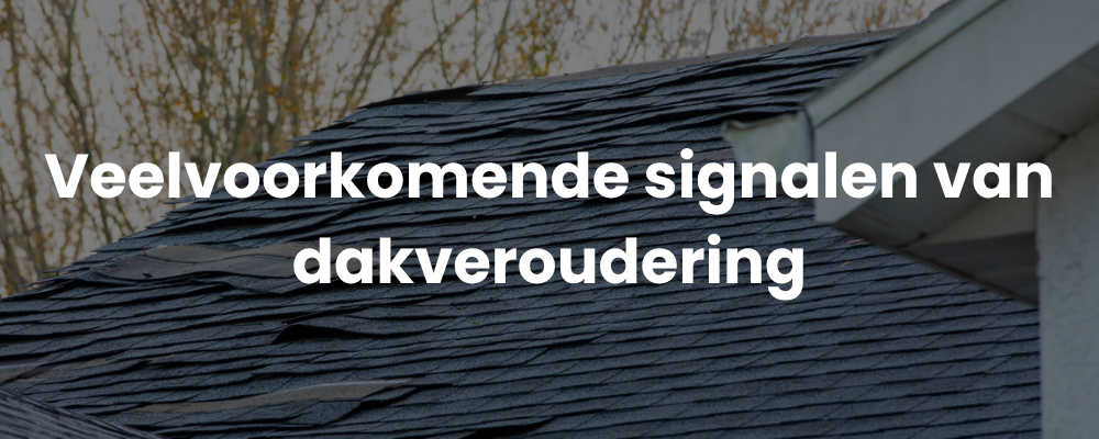 Veelvoorkomende signalen van dakveroudering