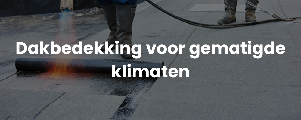 Dakbedekking voor gematigde klimaten