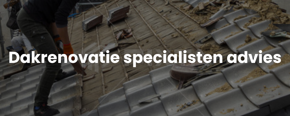 Dakrenovatie specialisten advies
