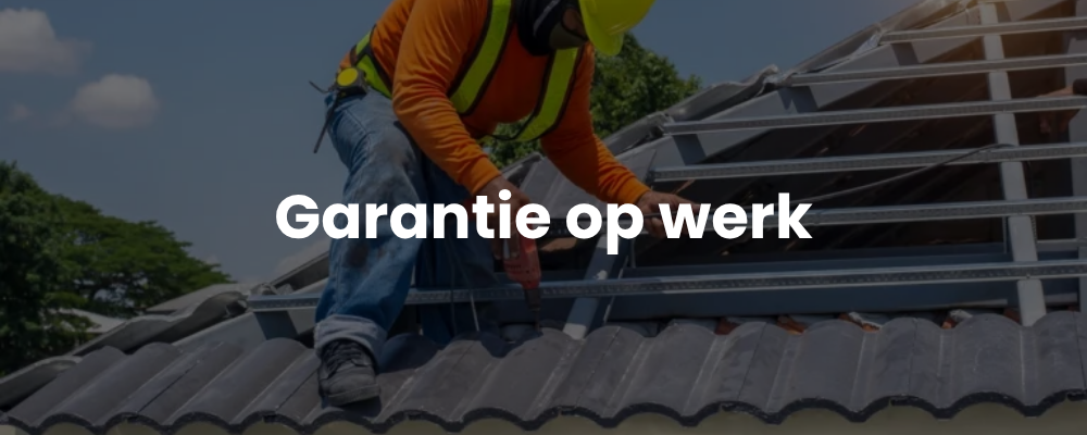 Garantie op werk