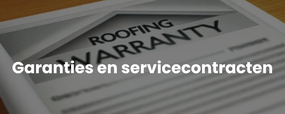 Garanties en servicecontracten