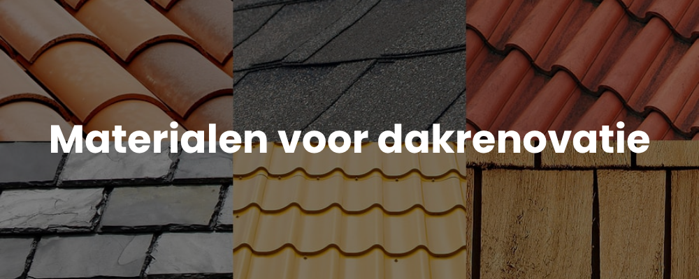 Materialen voor dakrenovatie