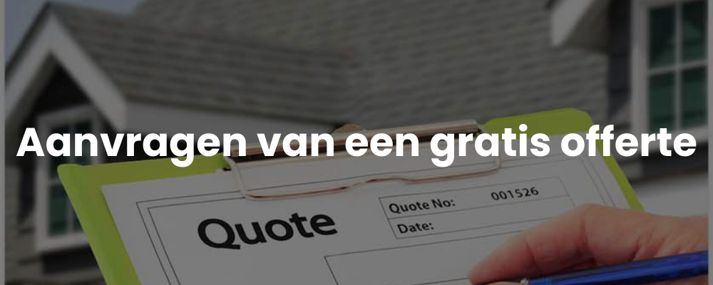 Aanvragen van een gratis offerte