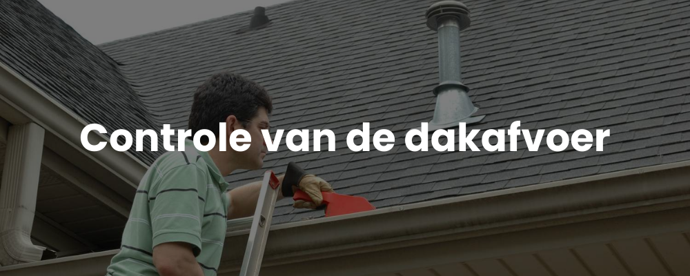 Controle van de dakafvoer Controle van de dakafvoer