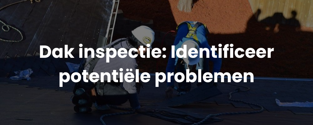 Dak inspectie: Identificeer potentiële problemen