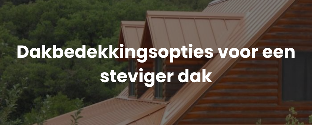 Dakbedekkingsopties voor een steviger dak