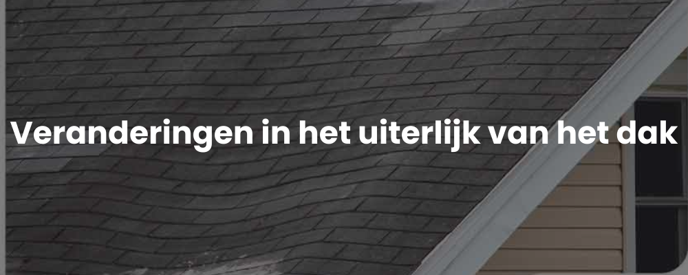 Veranderingen in het uiterlijk van het dak