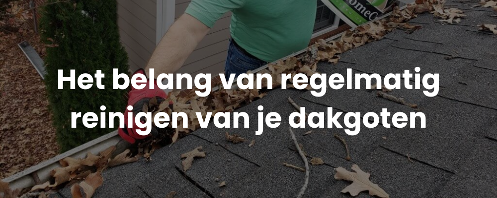 Het belang van regelmatig reinigen van je dakgoten Het belang van regelmatig reinigen van je dakgoten