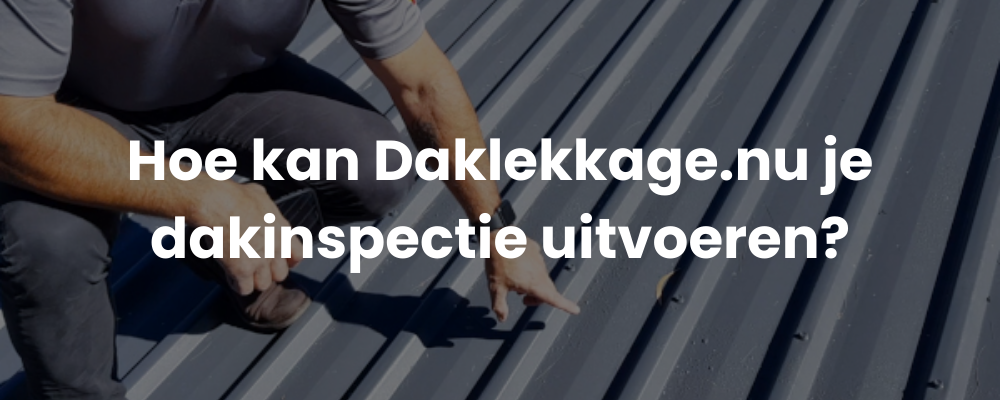 Hoe kan Daklekkage.nu je dakinspectie uitvoeren?