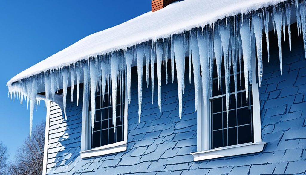 Hoe voorkom ik ijsdammen op mijn dak in de winter?