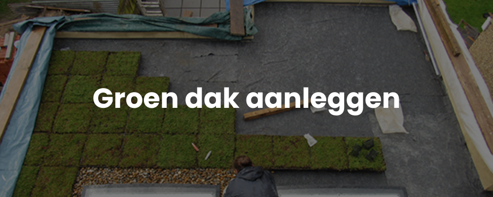 Groen dak aanleggen Groen dak aanleggen