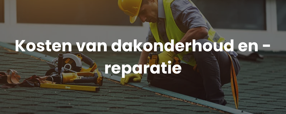 Kosten van dakonderhoud en -reparatie