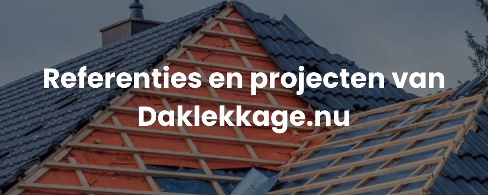 Referenties en projecten van Daklekkage.nu