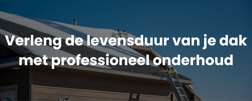 Verleng de levensduur van je dak met professioneel onderhoud