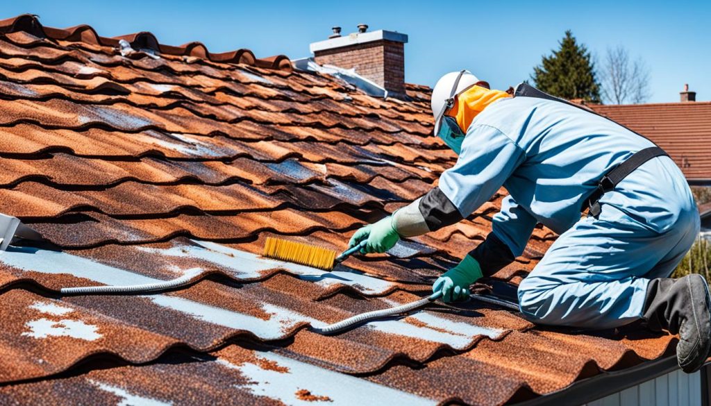 dakreparatie tegen roest afbeelding