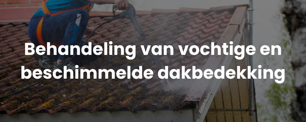 Behandeling van vochtige en beschimmelde dakbedekking