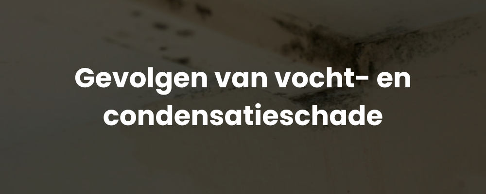 Gevolgen van vocht- en condensatieschade