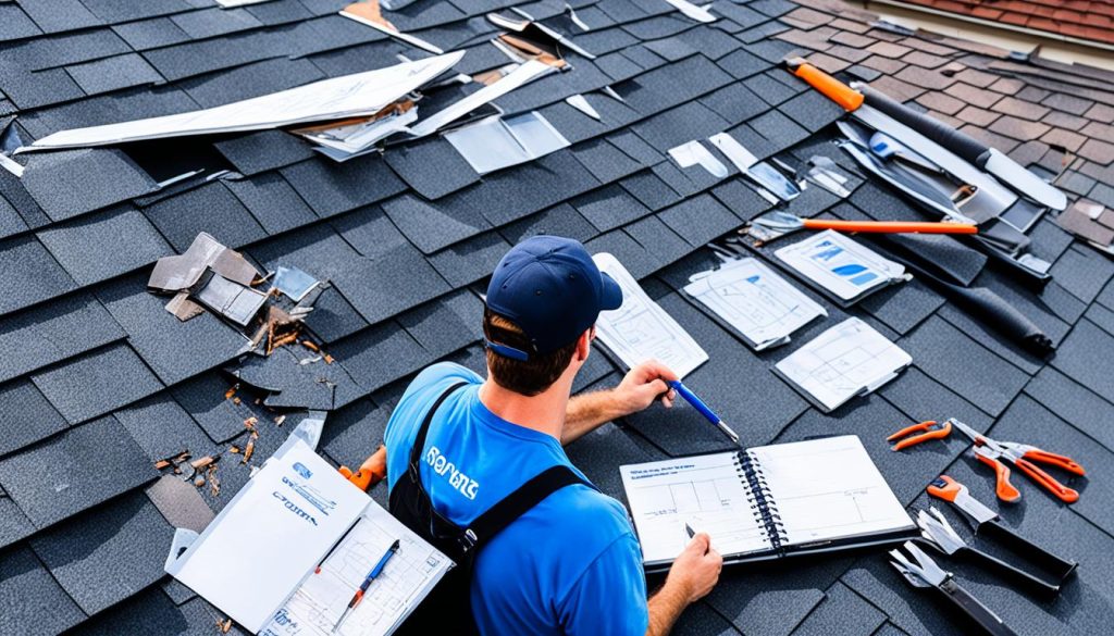 Hoe kan ik efficiënt dakreparaties plannen?