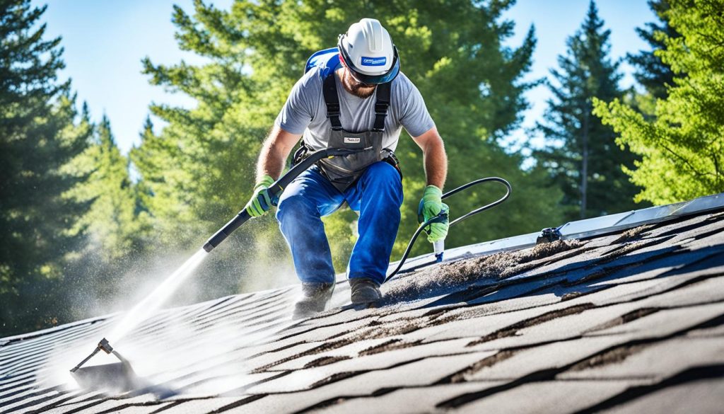 schoonmaken dak voorjaar