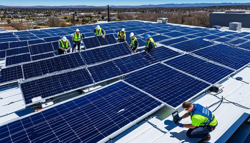 dakonderhoud met zonnepanelen