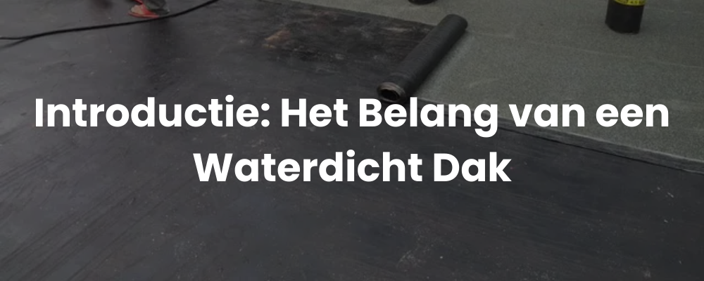 Introductie: Het Belang van een Waterdicht Dak