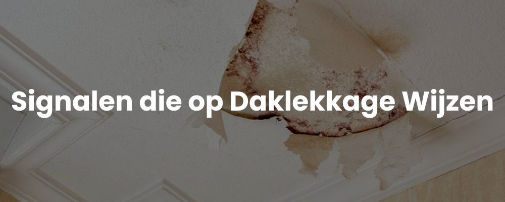 Signalen die op Daklekkage Wijzen