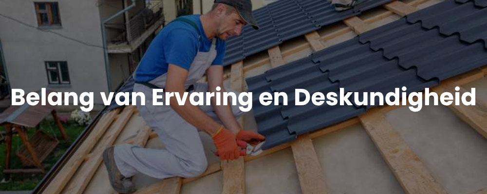 Belang van Ervaring en Deskundigheid