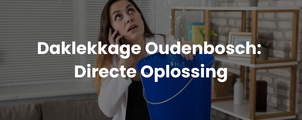 Daklekkage Oudenbosch: Directe Oplossing