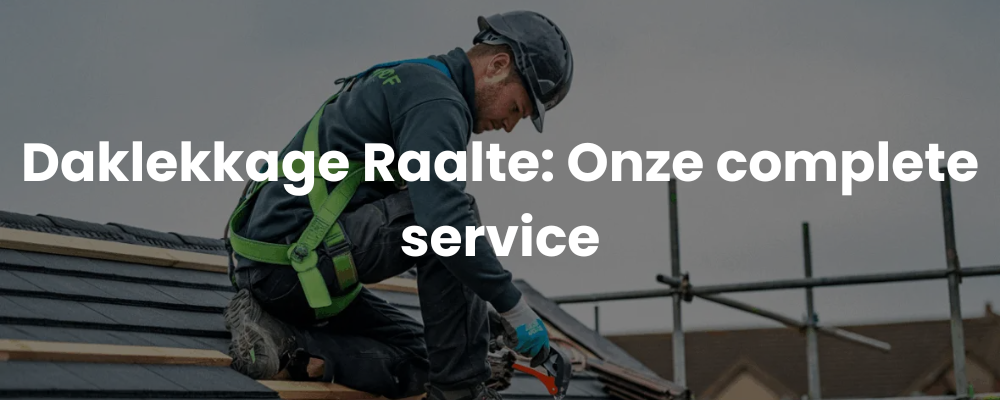 Daklekkage Raalte: Onze complete service