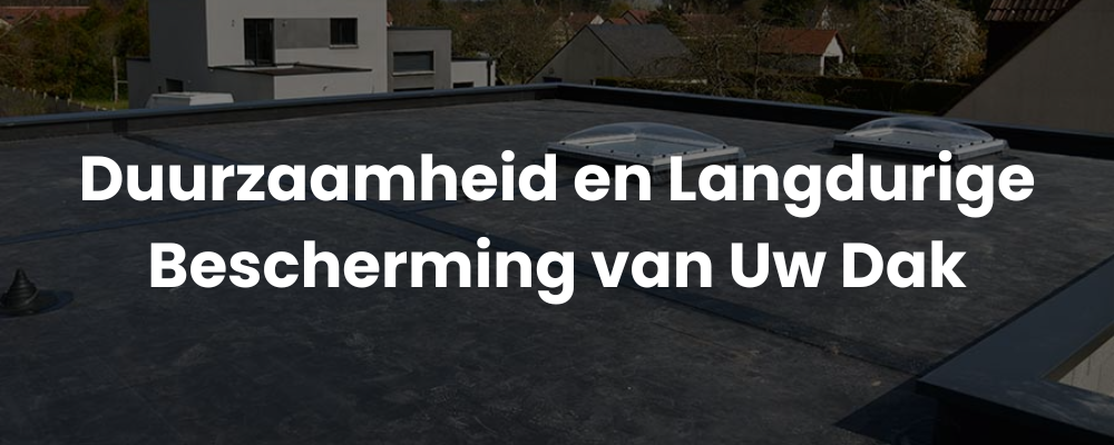 Duurzaamheid en Langdurige Bescherming van Uw Dak