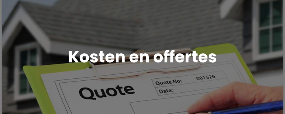 Kosten en offertes