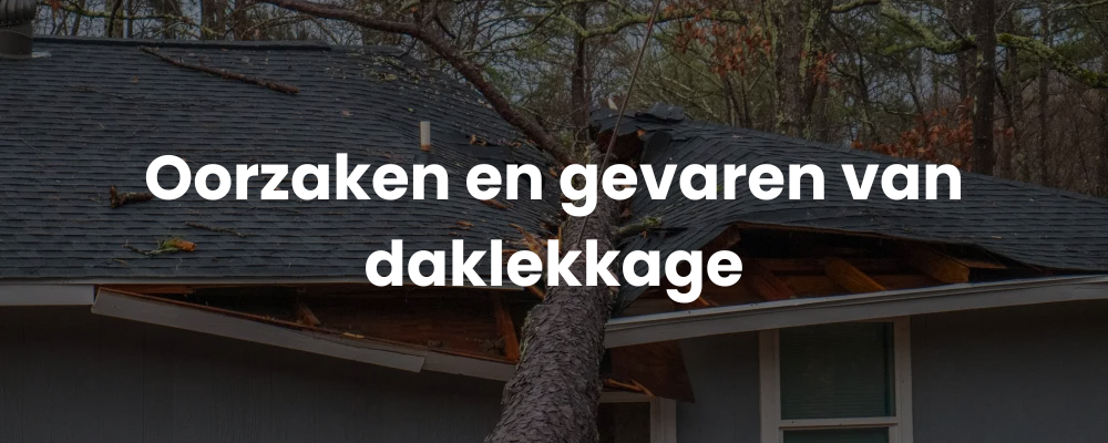 Oorzaken en gevaren van daklekkage
