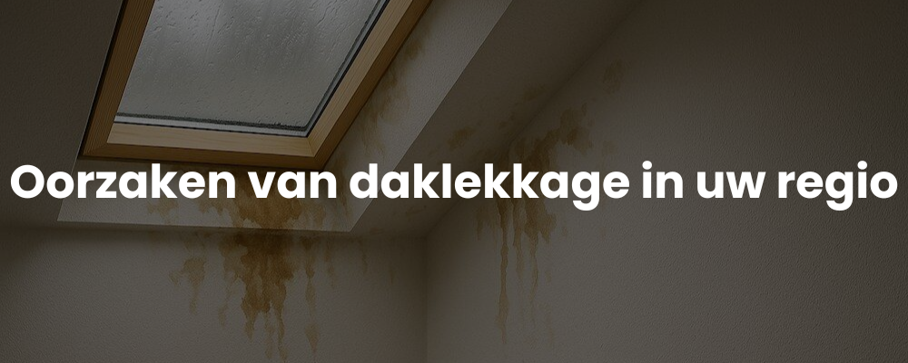 Oorzaken van daklekkage in uw regio