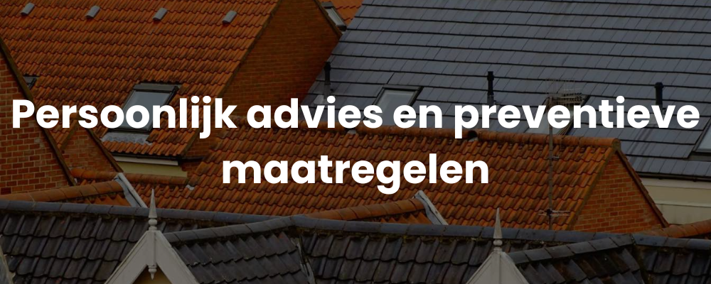 Persoonlijk advies en preventieve maatregelen