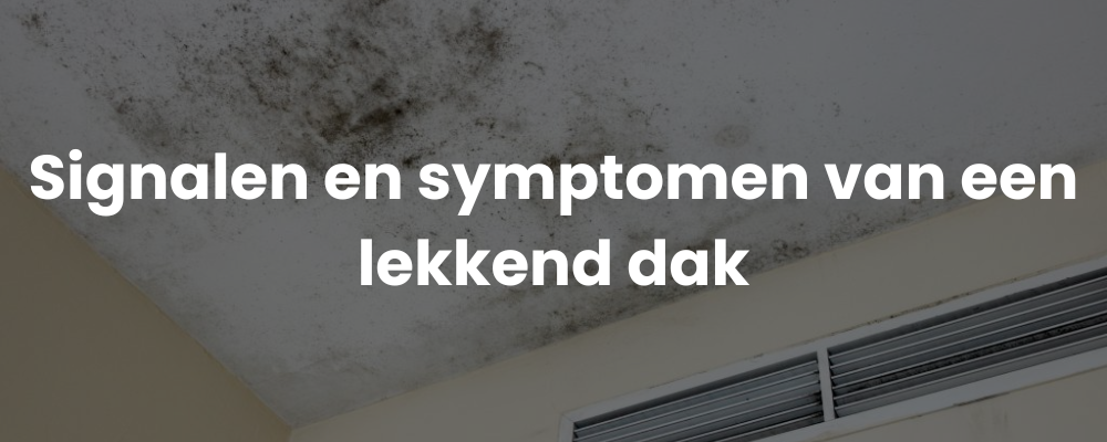 Signalen en symptomen van een lekkend dak