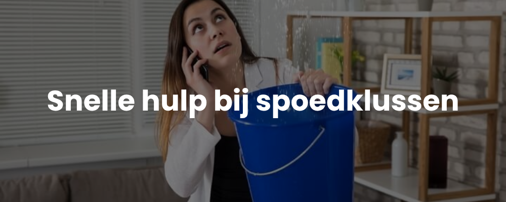 Snelle hulp bij spoedklussen
