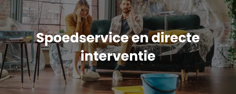 Spoedservice en directe interventie